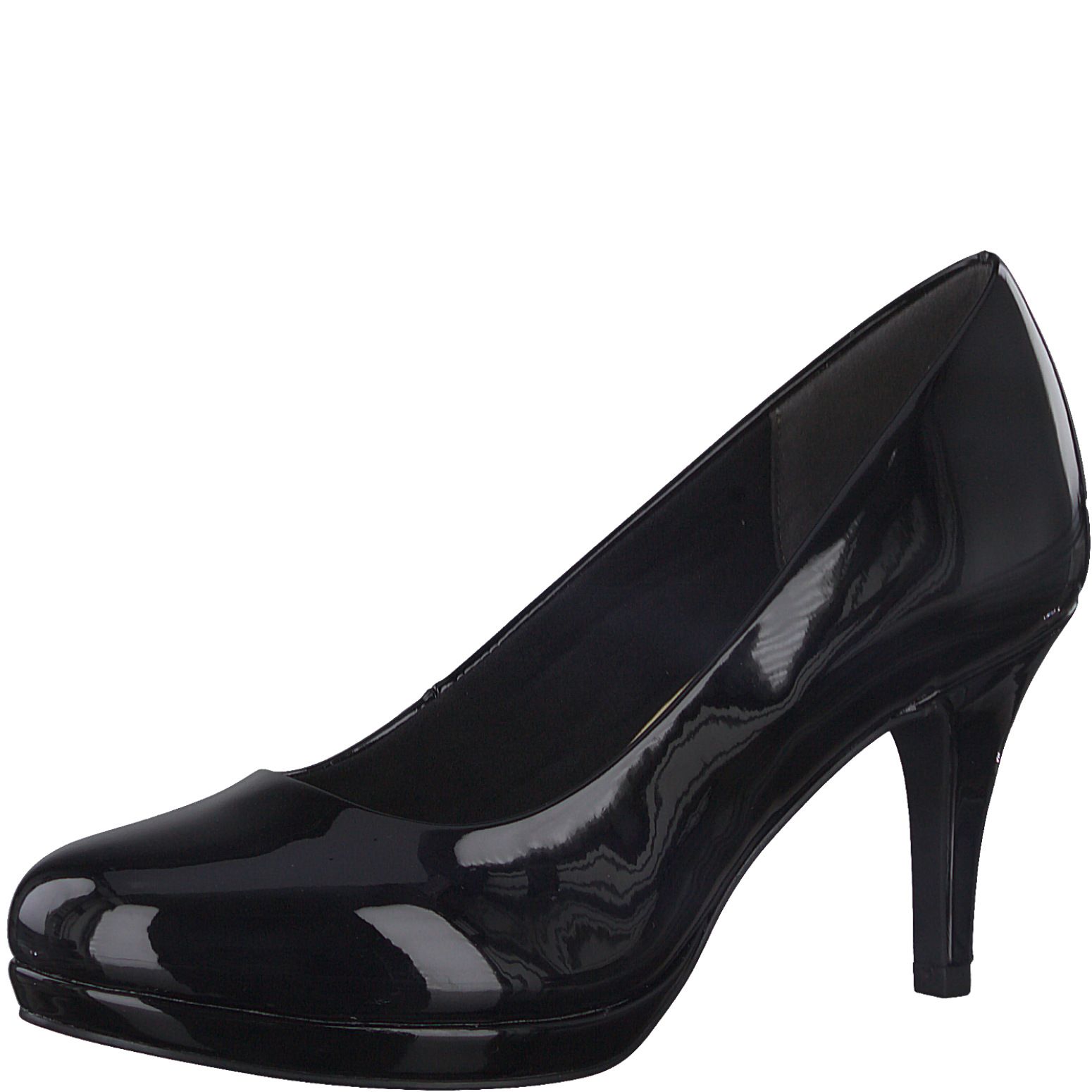 TAMARIS női félcipő 1-22444-29 018 BLACK PATENT