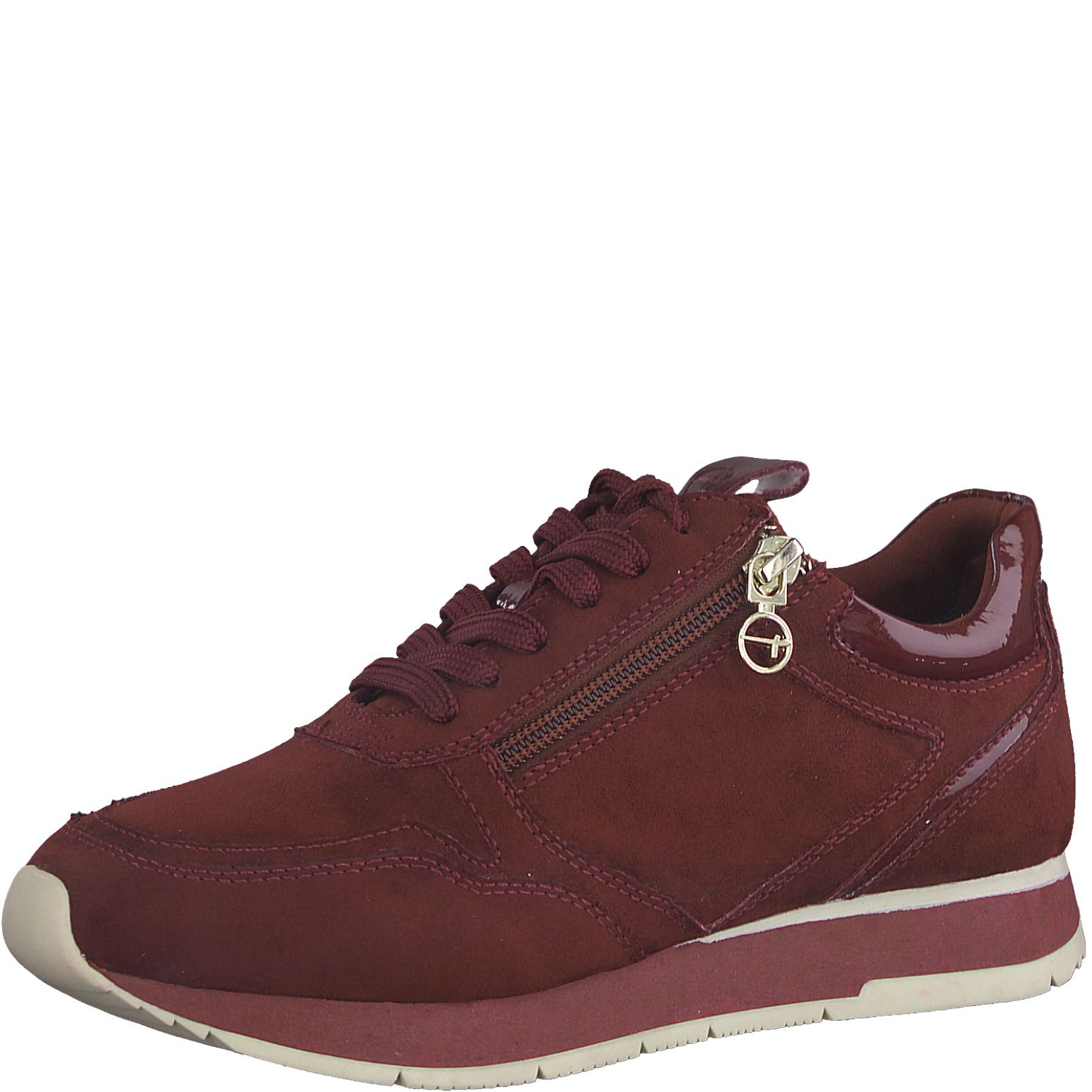 TAMARIS női sportos cipő 1-23613-29 538 BURGUNDY