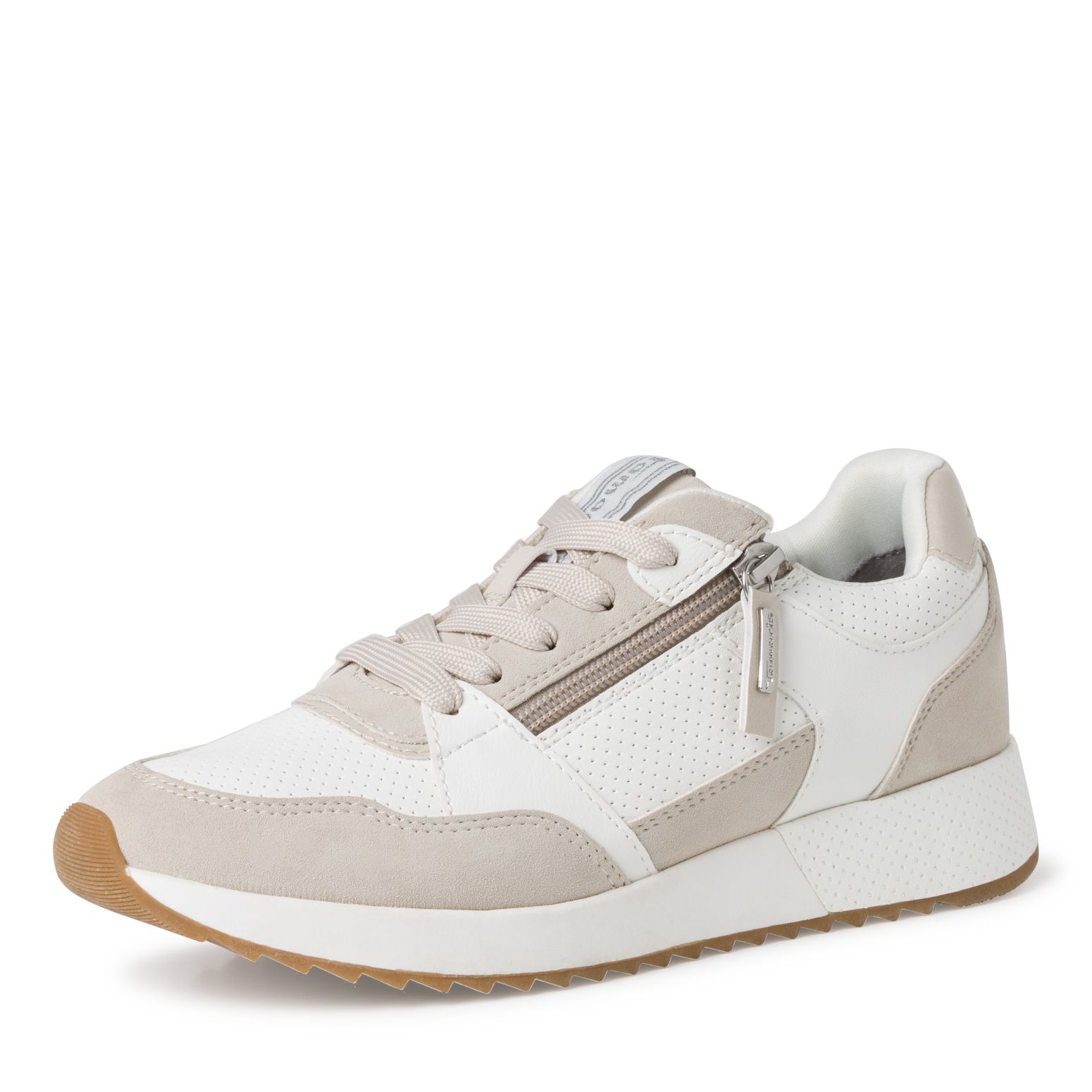 TAMARIS sportos utcai cipő 1-23736-28 129 WHT/QUARTZ COM