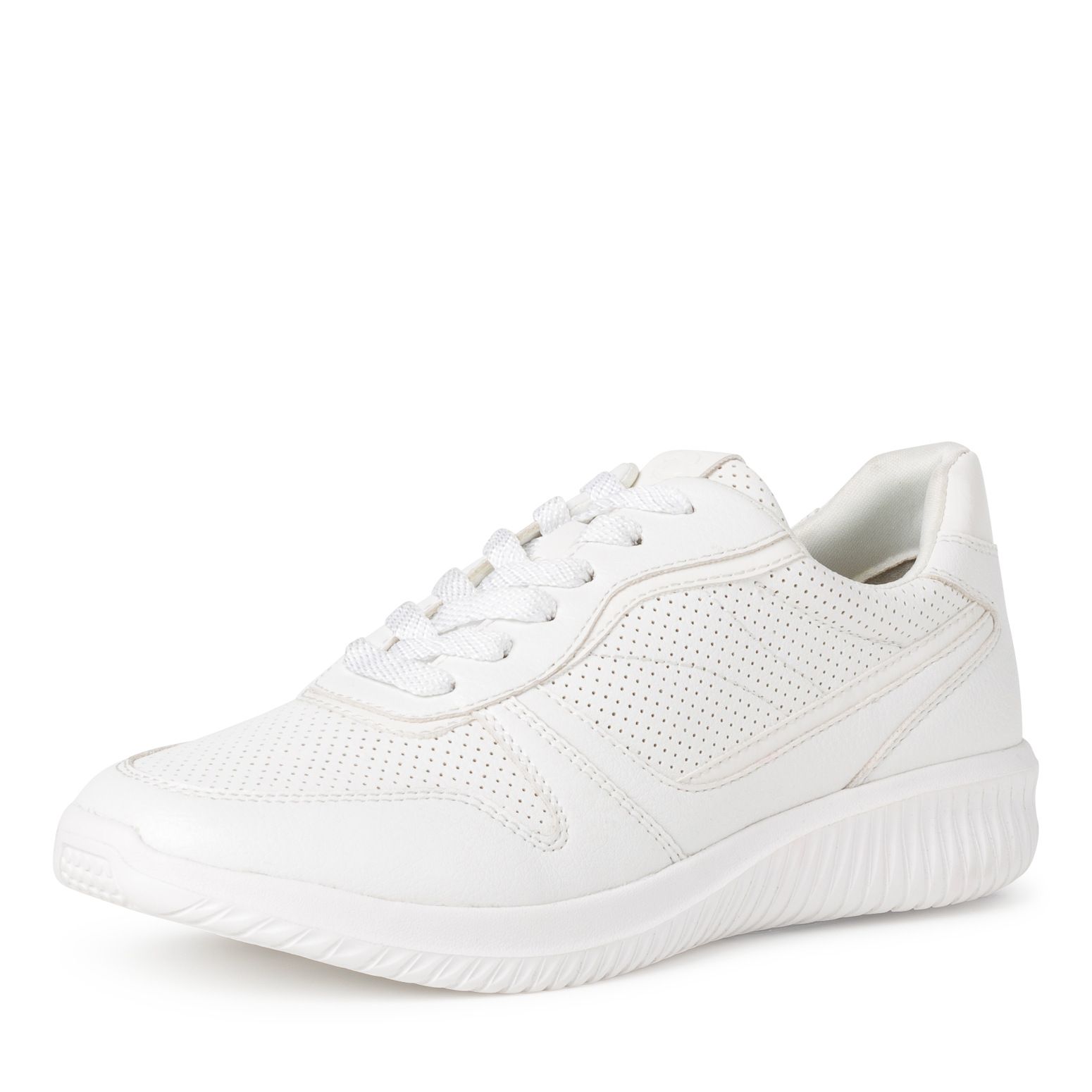 TAMARIS sportos utcai cipő 1-23746-28 156 WHITE PUNCH