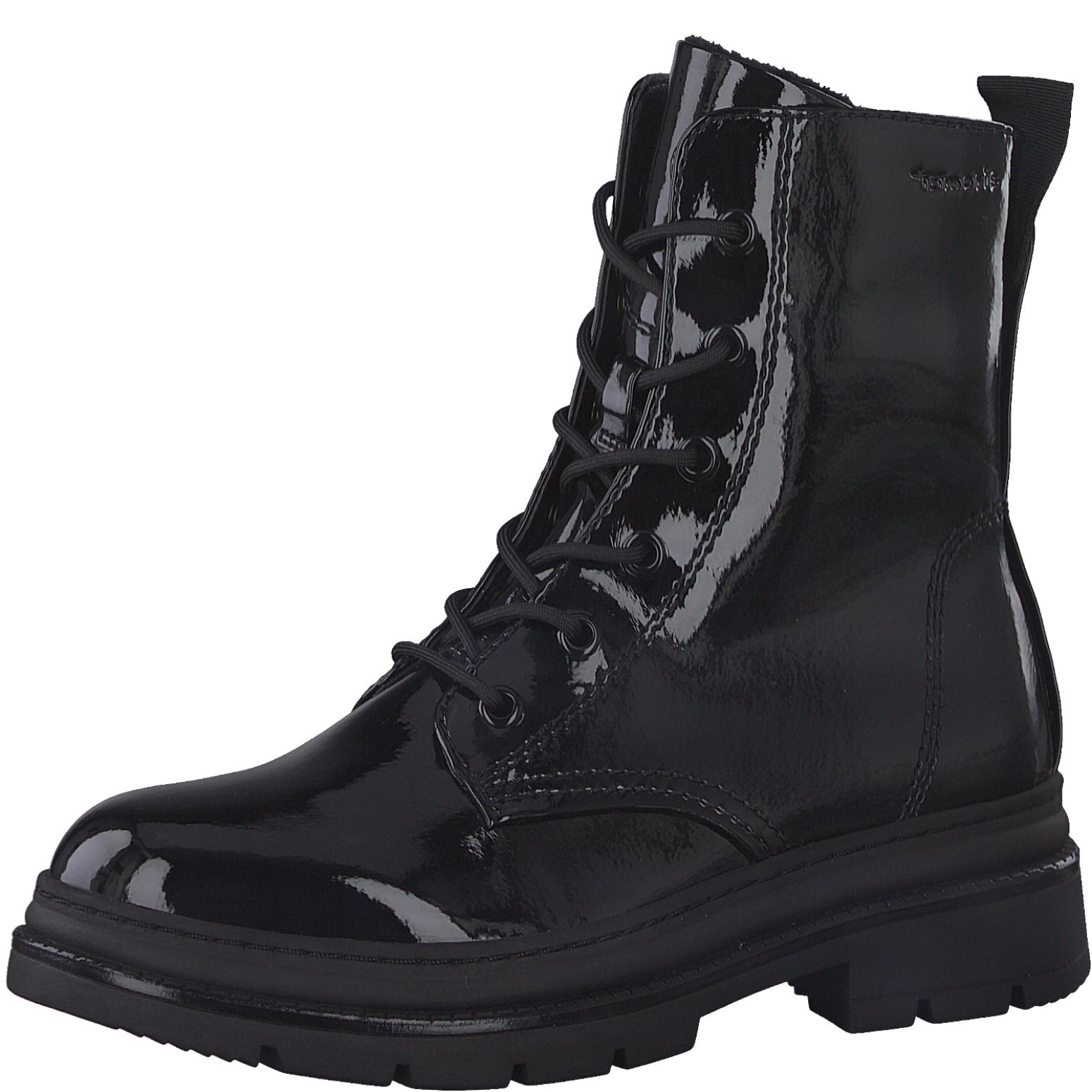 TAMARIS BAKANCS 1-1-25210-29 018 BLACK PATENT