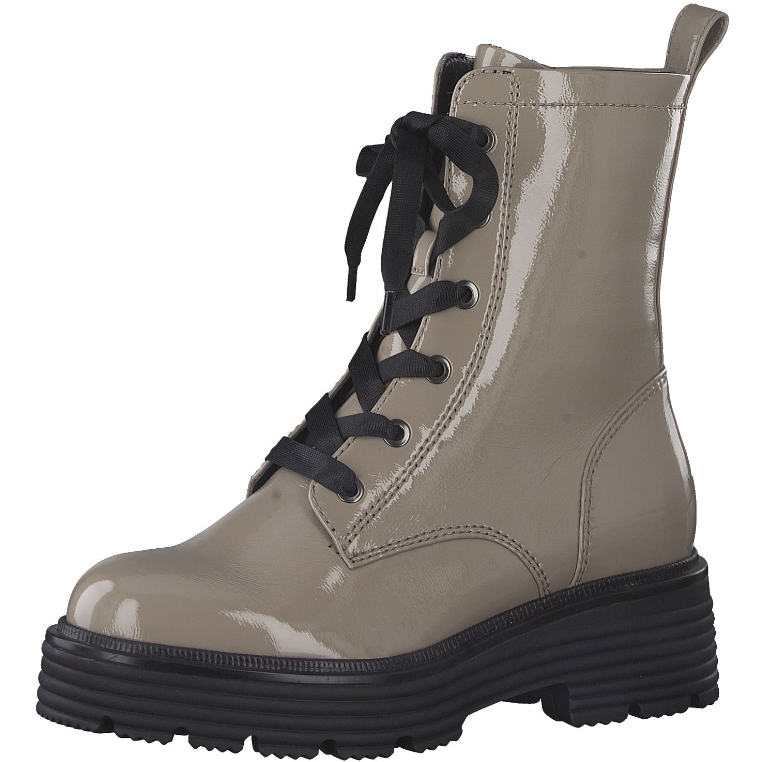 TAMARIS BAKANCS 1-1-25226-29 371 TAUPE PATENT