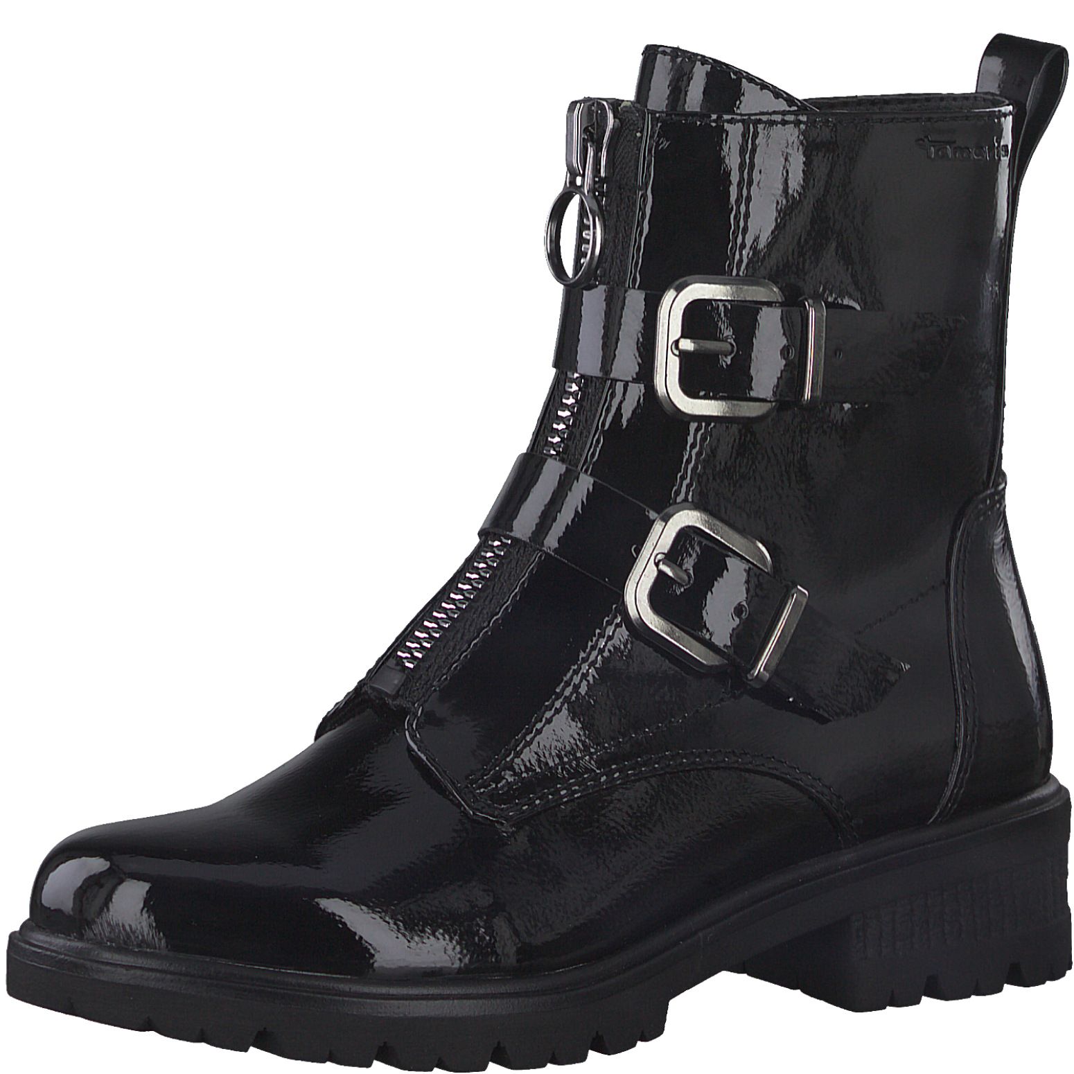 TAMARIS BAKANCS 1-1-25414-29 018 BLACK PATENT