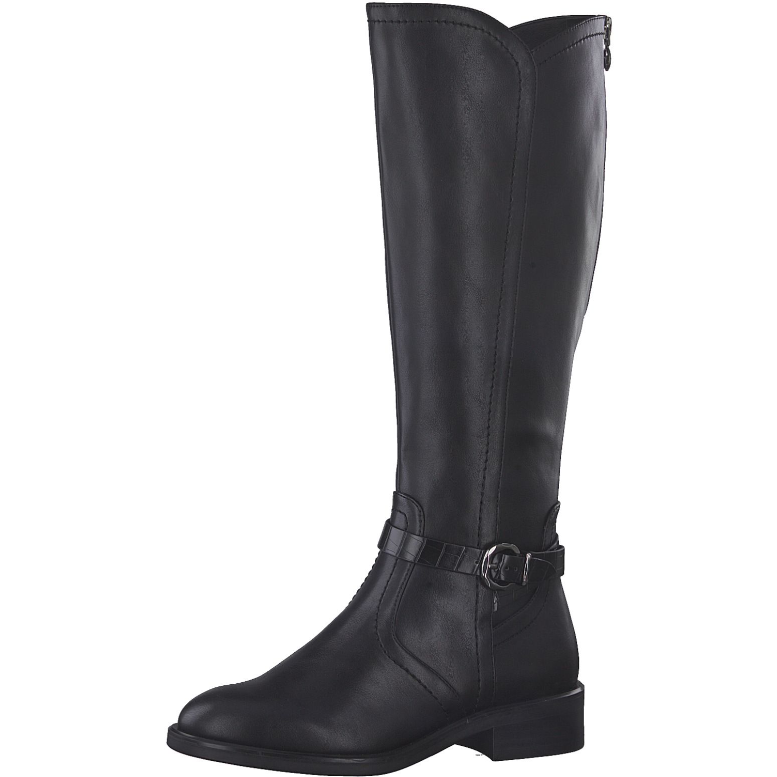 TAMARIS HOSSZÚSZÁRÚ NŐI CSIZMA 1-25529-29 001 BLACK