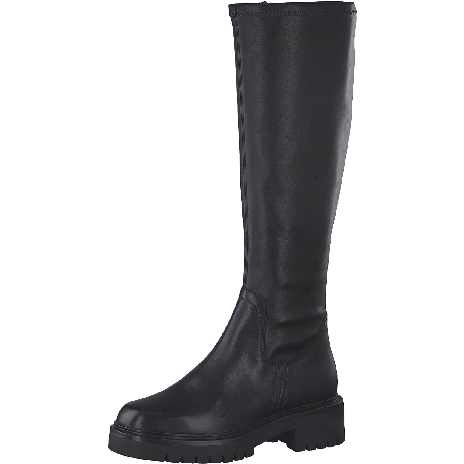 TAMARIS NŐI HOSSZÚSZÁRÚ CSIZMA 1-25605-29 001 BLACK