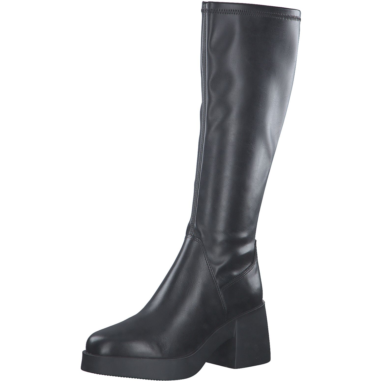 TAMRIS NŐI HOSSZÚSZÁRÚ CSIZMA 1-25616-29 001 BLACK