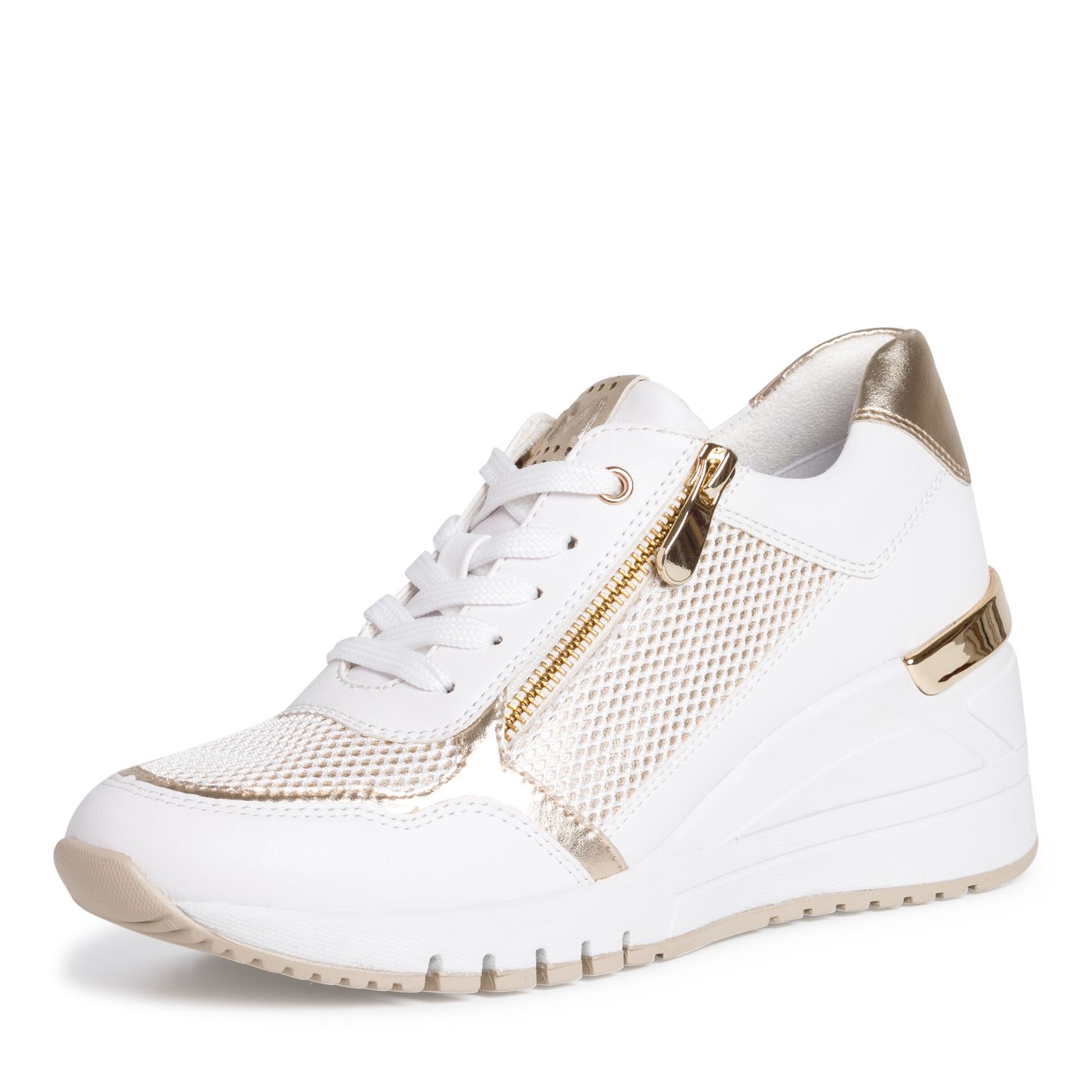 MARCO TOZZI sportos utcai cipő 2-23743-28 137 WHITE /GOLD