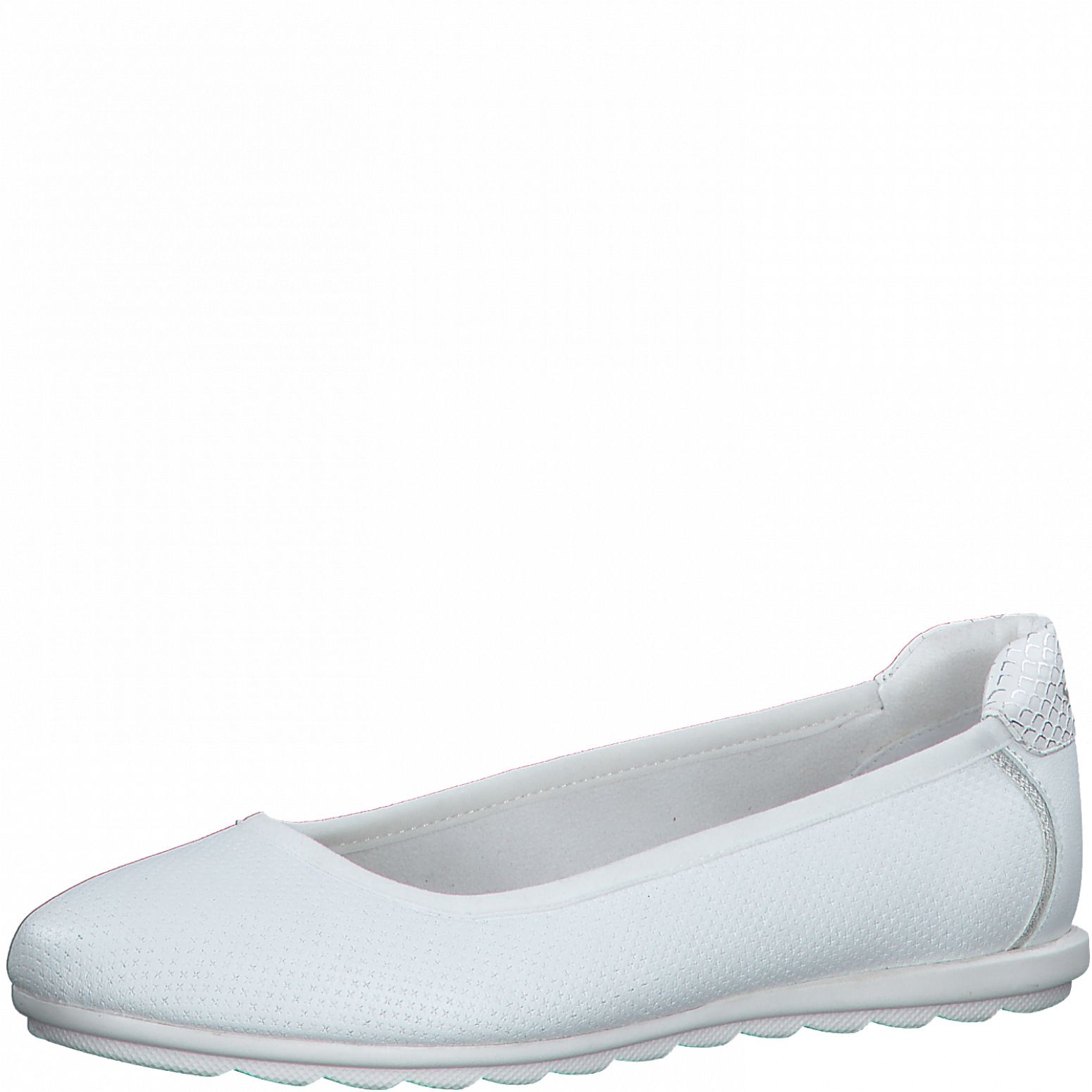 S.OLIVER női balerina cipő 5-22119-28 100 WHITE
