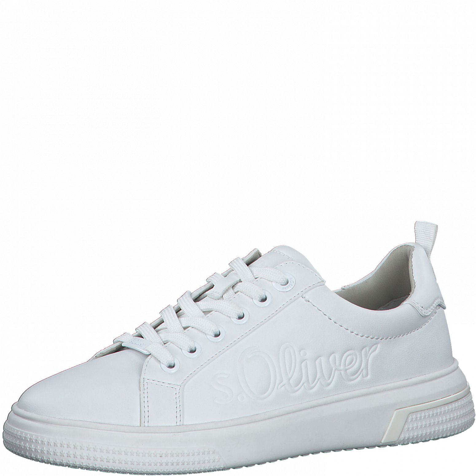 S.Oliver női sportos utcai cipő 5-23601-38 100 WHITE