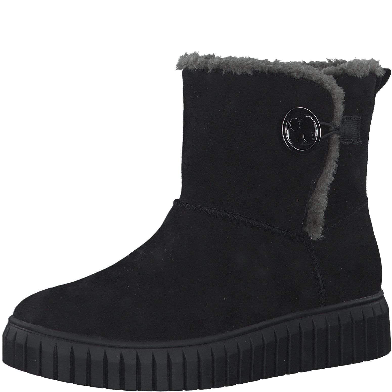 S.OLIVER NŐI CSIZMA 5-26418-29 001 BLACK