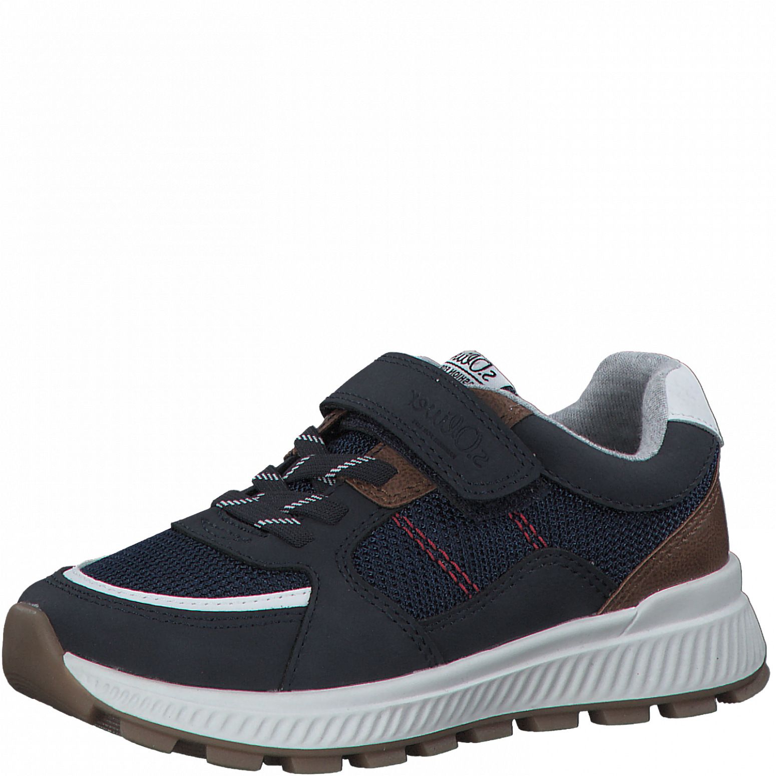 S.OLIVER fiú félcipő 5-43105-28 891 NAVY COMB