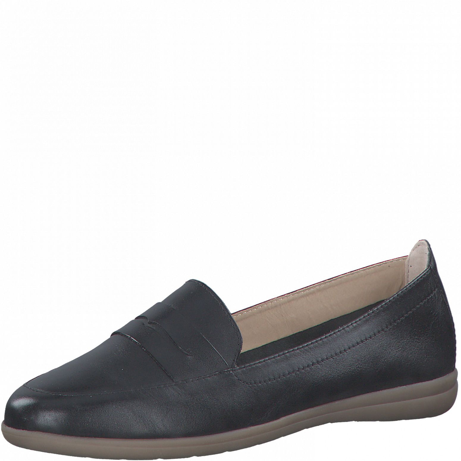 JANA női félcipő 8-24600-28 001 BLACK