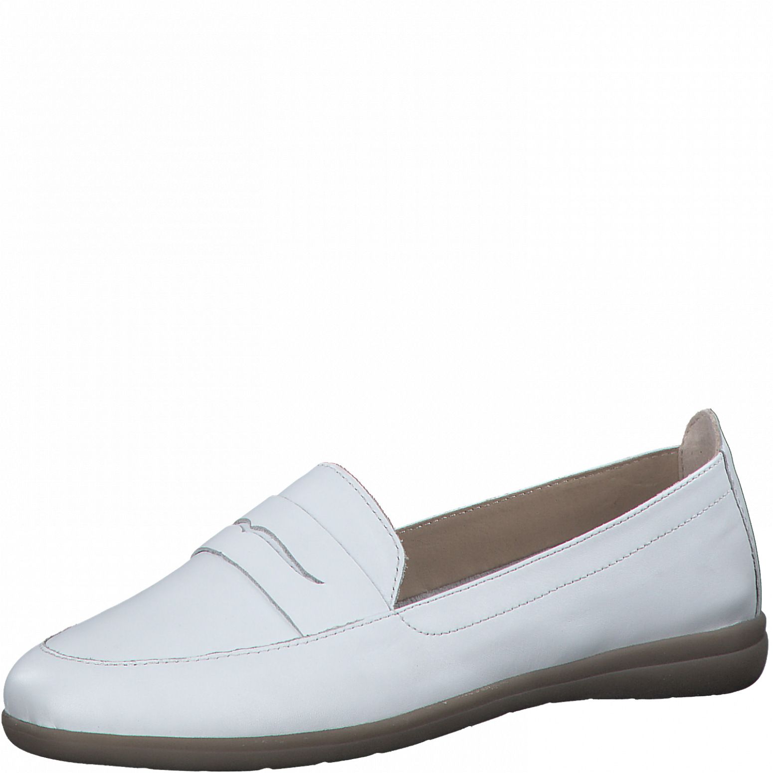 JANA női félcipő 8-24600-28 100 WHITE