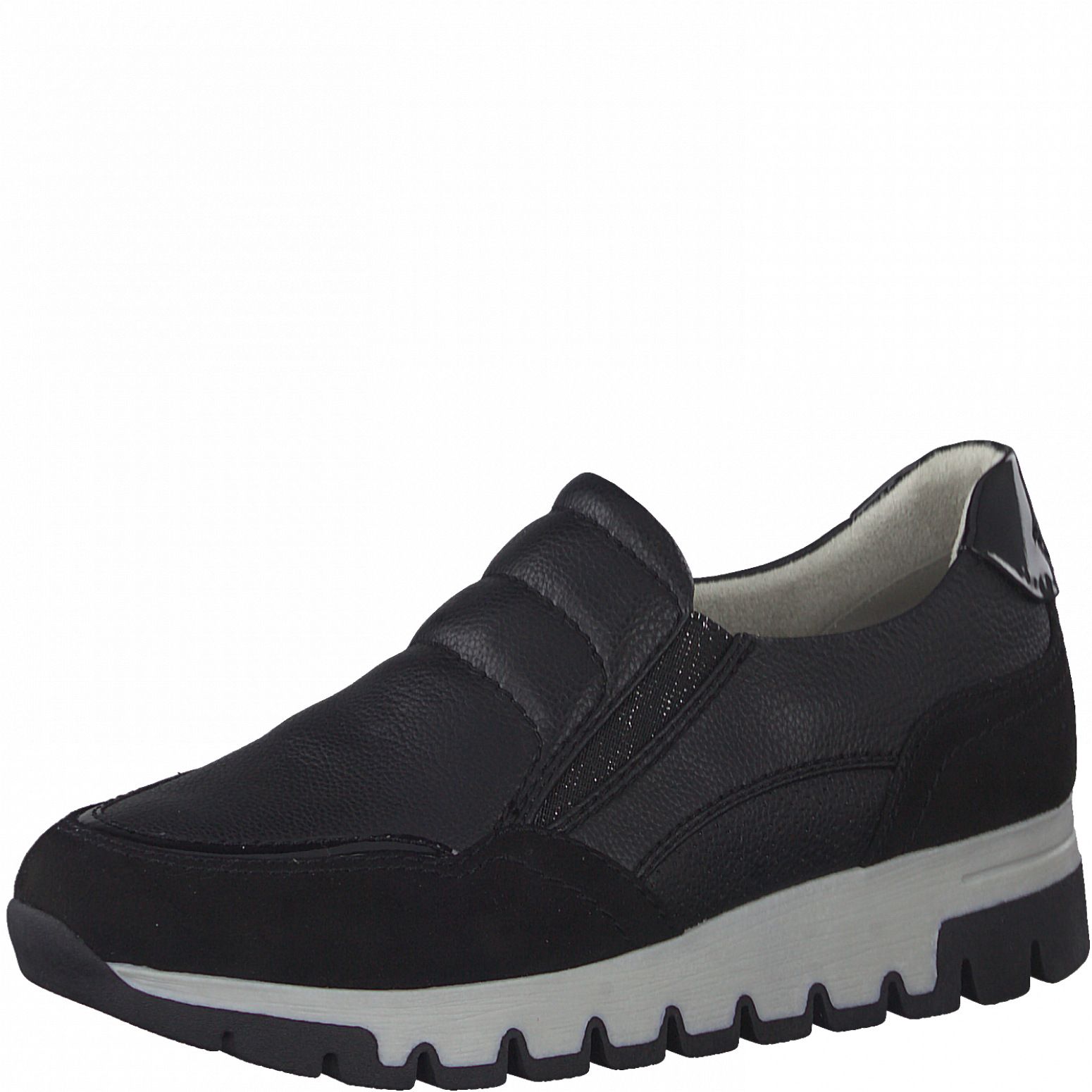JANA női félcipő 8-24700-28 001 BLACK