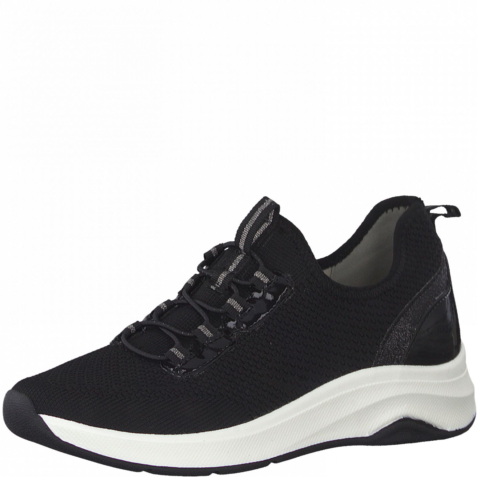 JANA női félcipő 8-24701-28 001 BLACK
