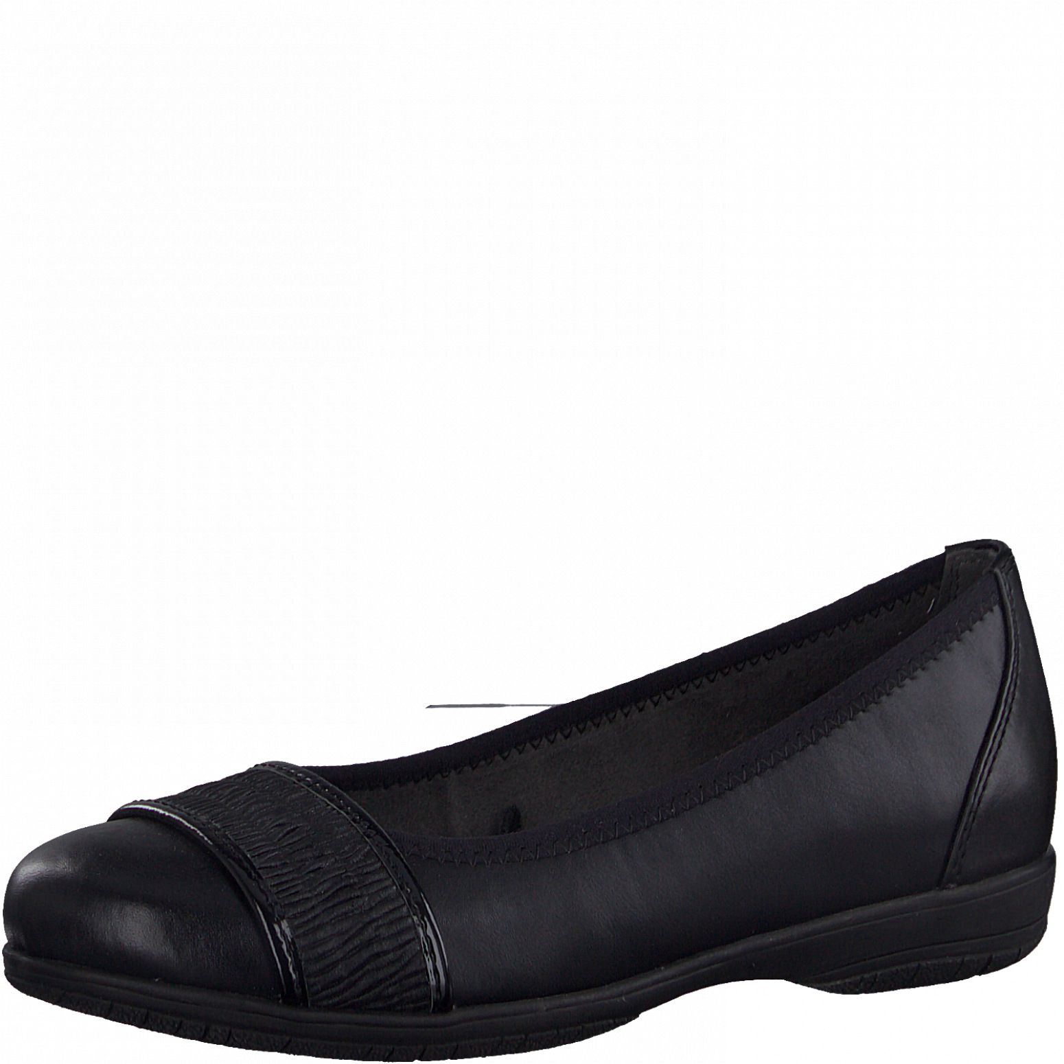 JANA női félcipő 8-72167-27-001 BLACK