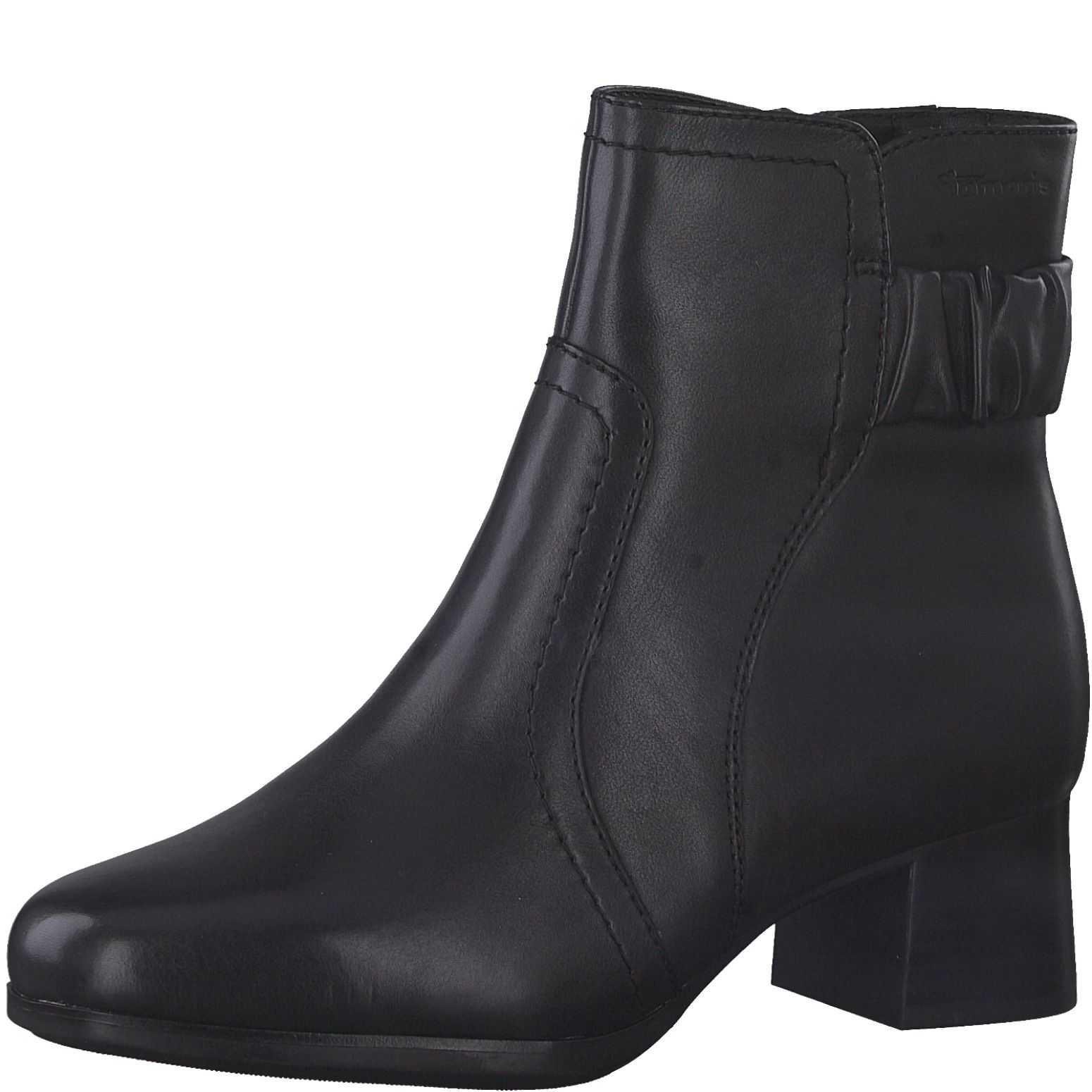 NŐI CSIZMA 8-85305-29 001 BLACK TAMARIS COMFORT