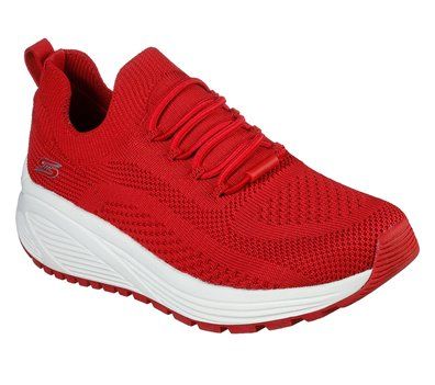 SKECHERS NŐI BOBS SPORT SPARROW 2.0 - ALLEGIANCE CREW 117027 RED