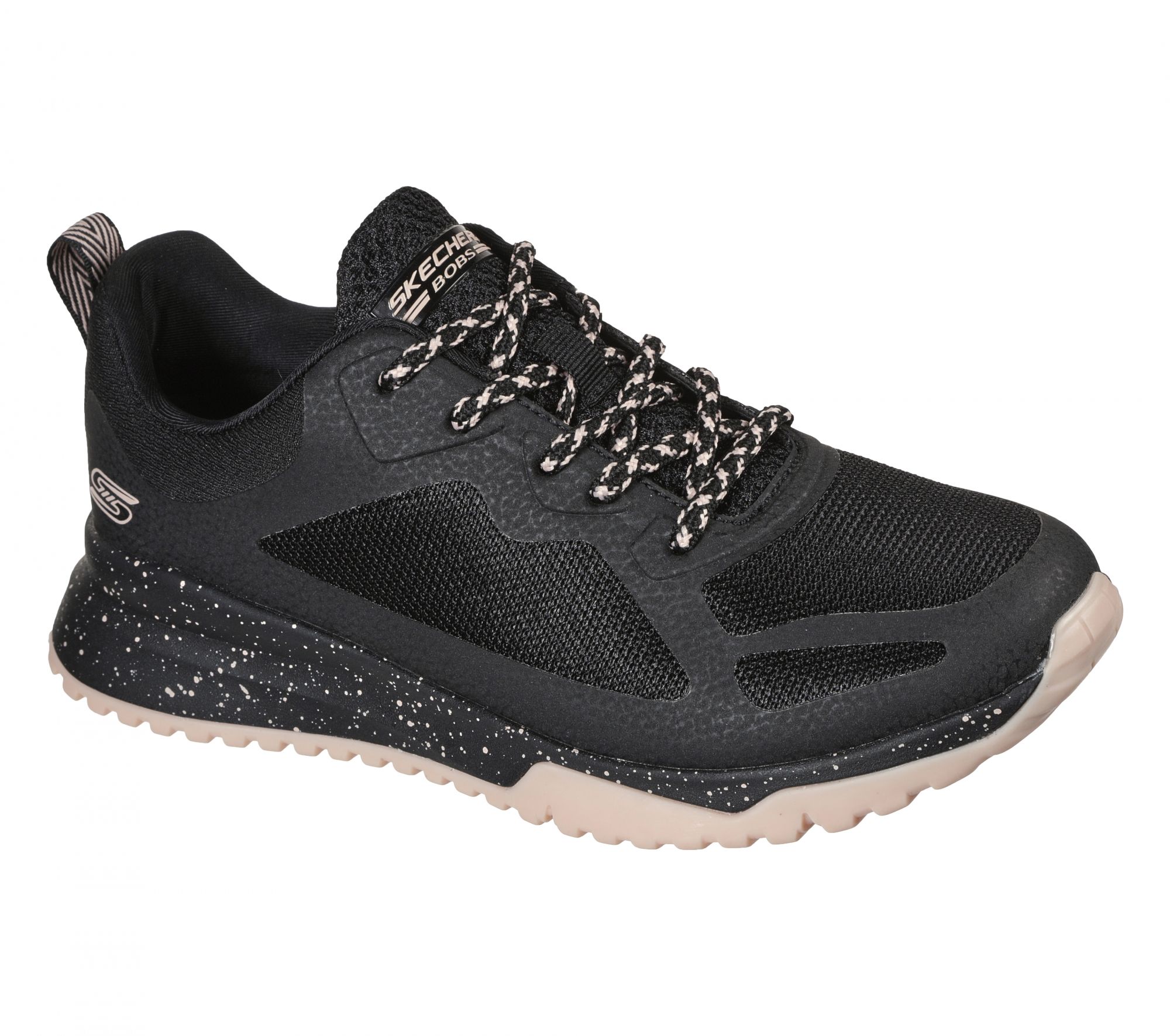 SKECHERS NŐI BOBS SPORT SQUAD 3 - STAR FLIGHT 117186 FEKETE