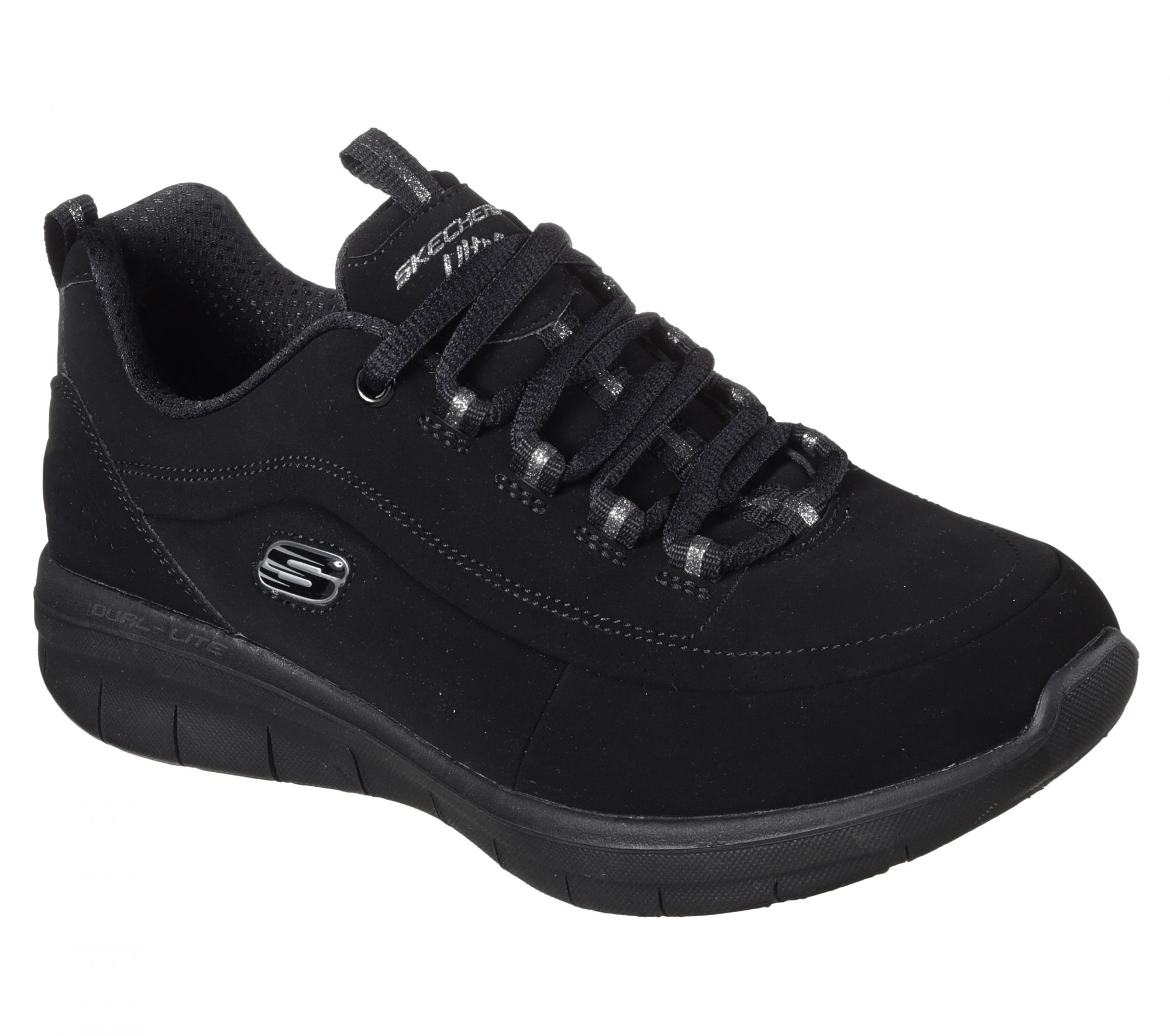 SKECHERS női félcipő SYNERGY 2.0-SIDE STEP 12364 BBK  fekete
