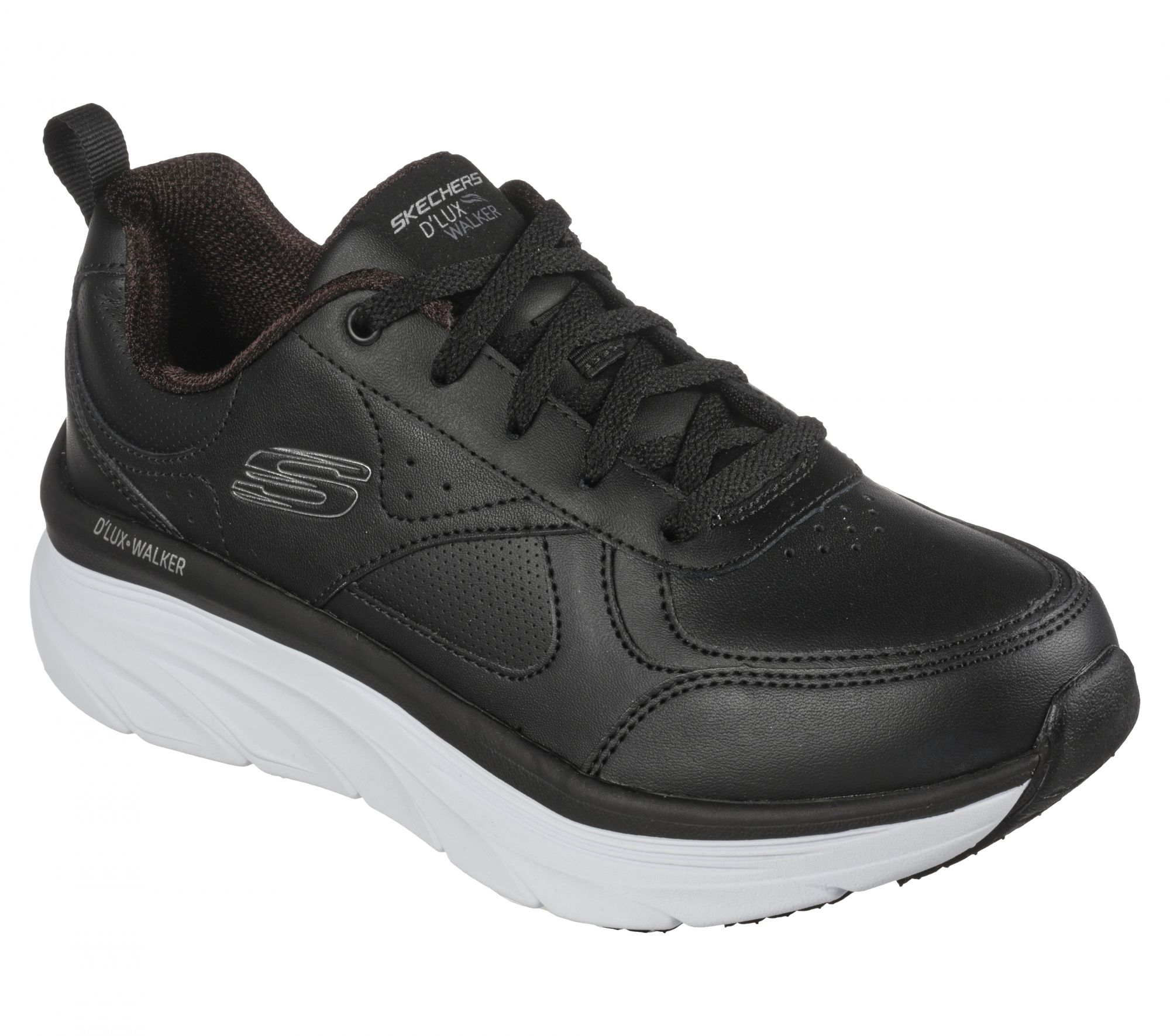 SKECHERS Relaxed Fit: D'Lux Walker - Timeless Path 149312 BKW