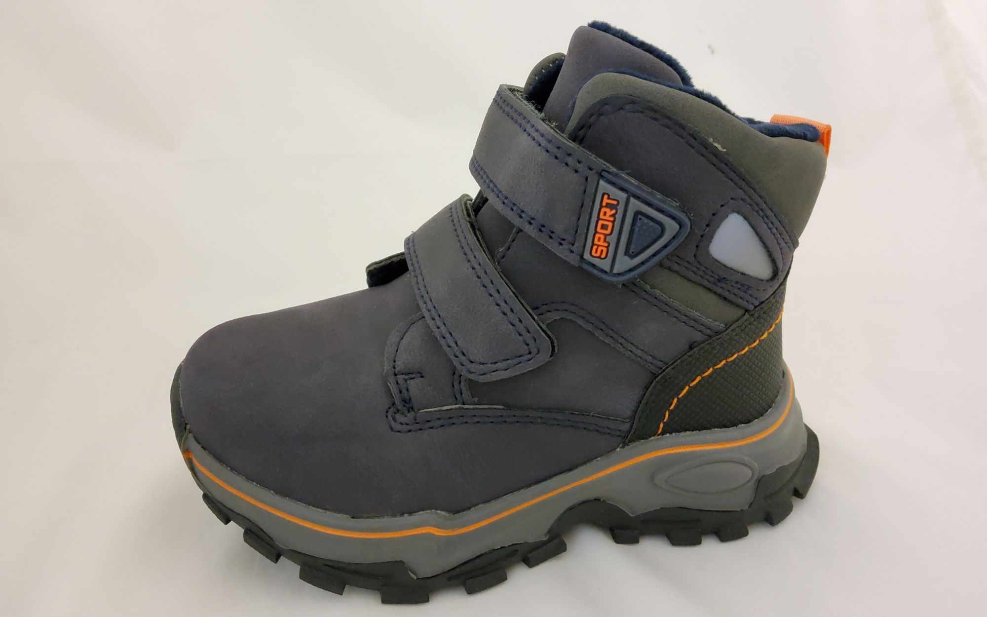 Bélelt bakancs C2261 NAVY 25-30 méretben