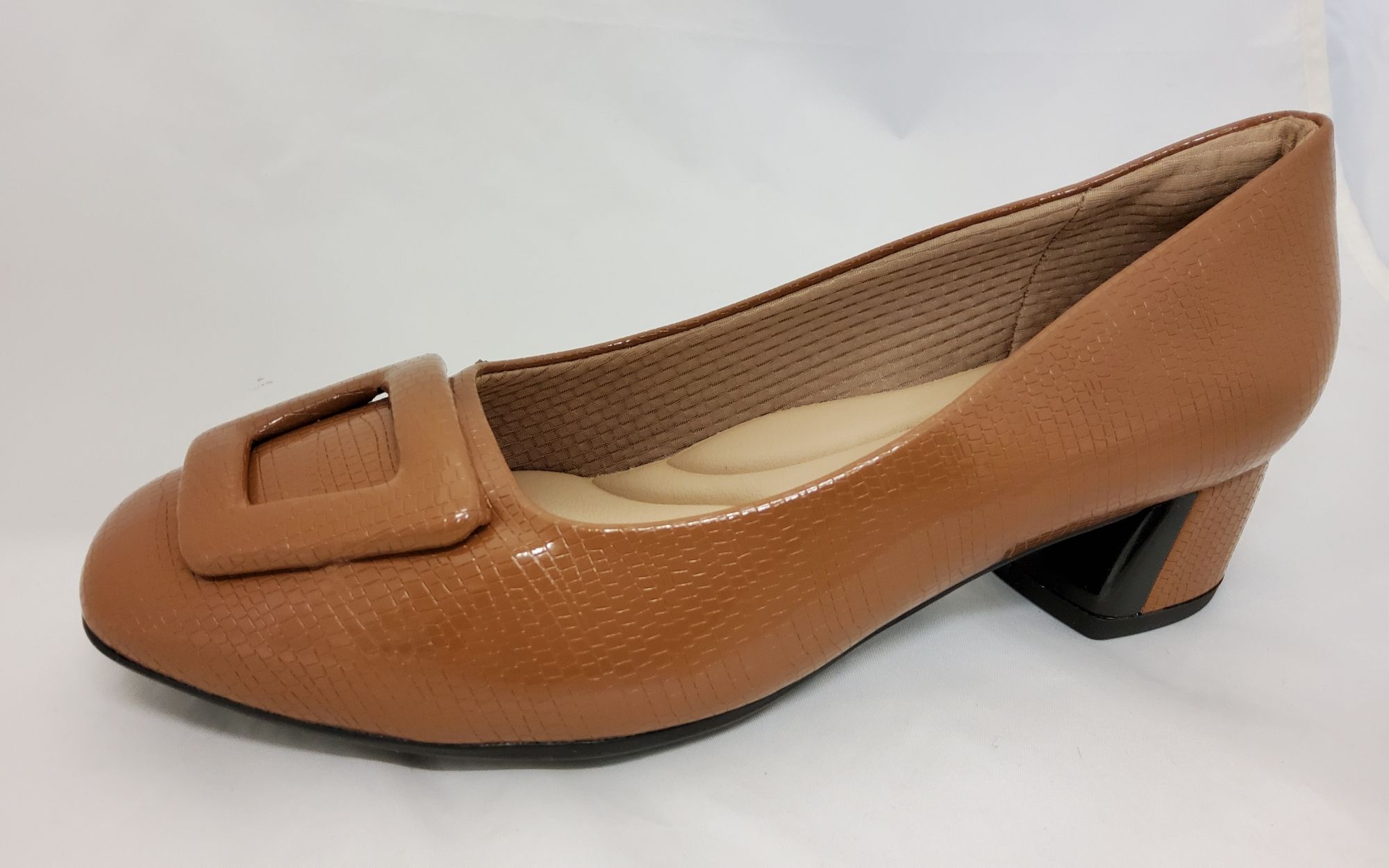 elegáns női félcipő 322038-02 camel