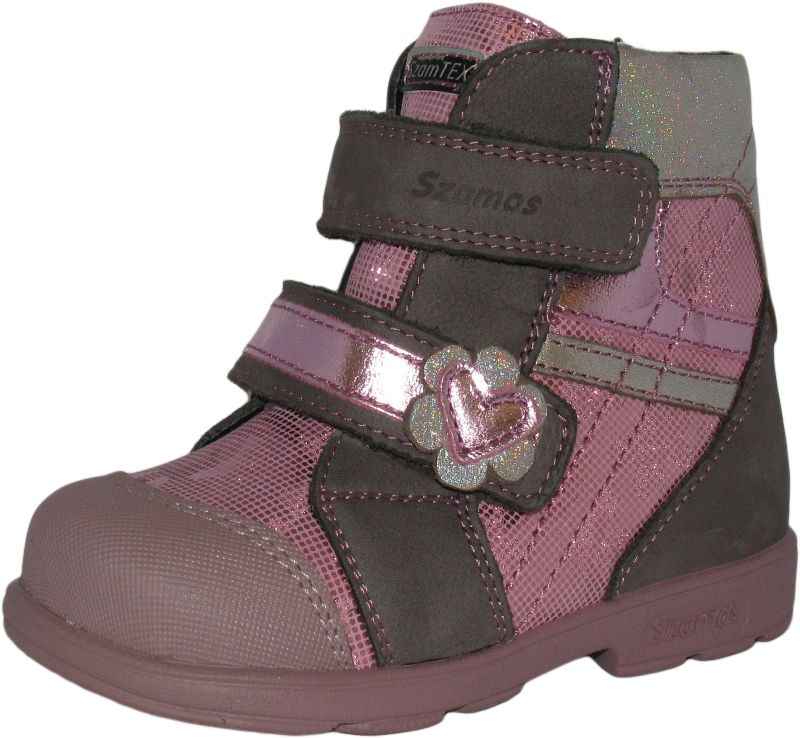 SZAMOS KÖLYÖK SZUPINÁLT BAKANCS 1674-577493 pink-szürke-ezüst 31-35 méretben