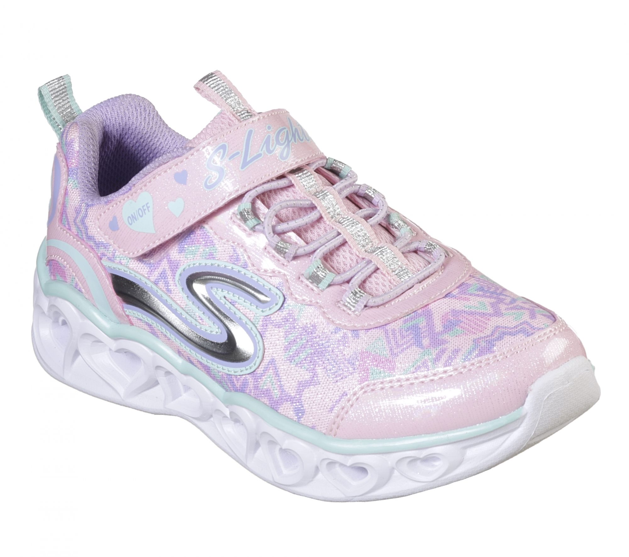 SKECHERS LIGHTS TWISTY BRIGHTS lányka sportos cipő 20180L LPMT
