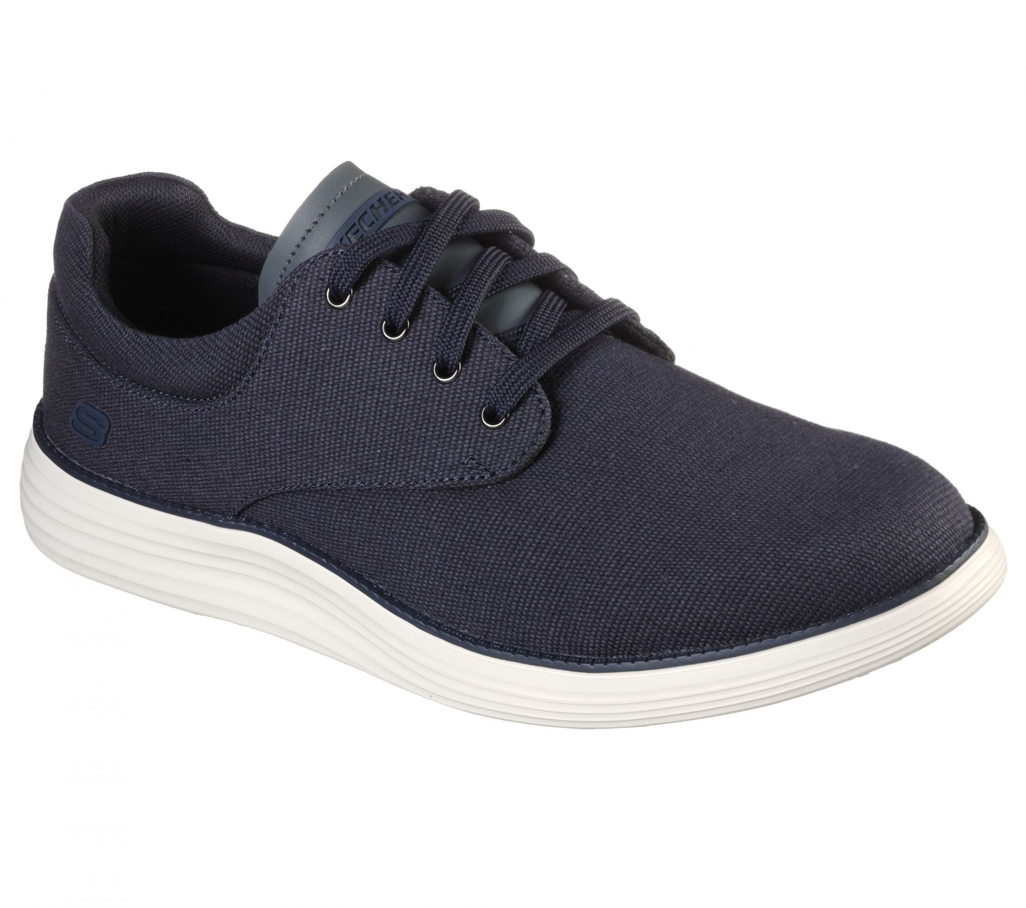 SKECHERS sportos utcai cipő FÉRFI STATUS BURBANK 204083 NVY 