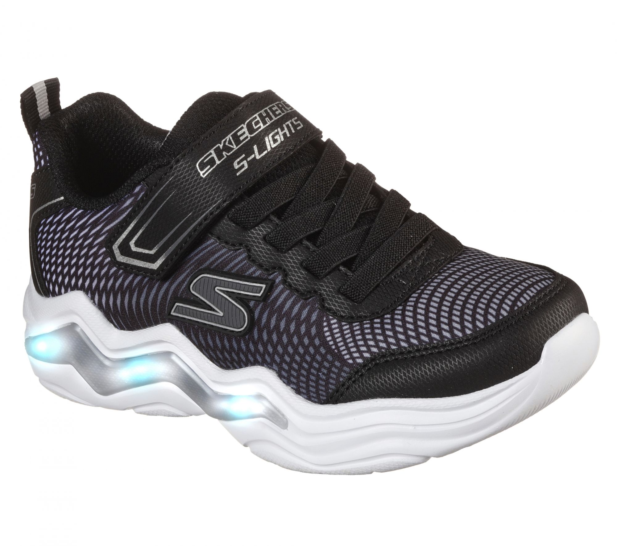 SKECHERS FIÚ S LIGHTS: ERUPTERS IV 400125L BKSL