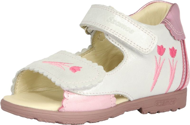 SZAMOS KÖLYÖK SZUPINÁLT SZANDÁL 4322-507493 ezüst-pink  31-35 méretben