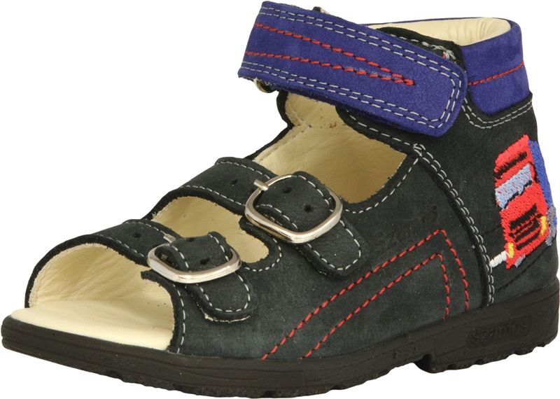 SZAMOS KÖLYÖK SZUPINÁLT SZANDÁL 4340-107092 kék kombi 25-30 méretben