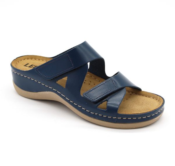 Leon gyógypapucs 906 navy/teget (sötétkék)