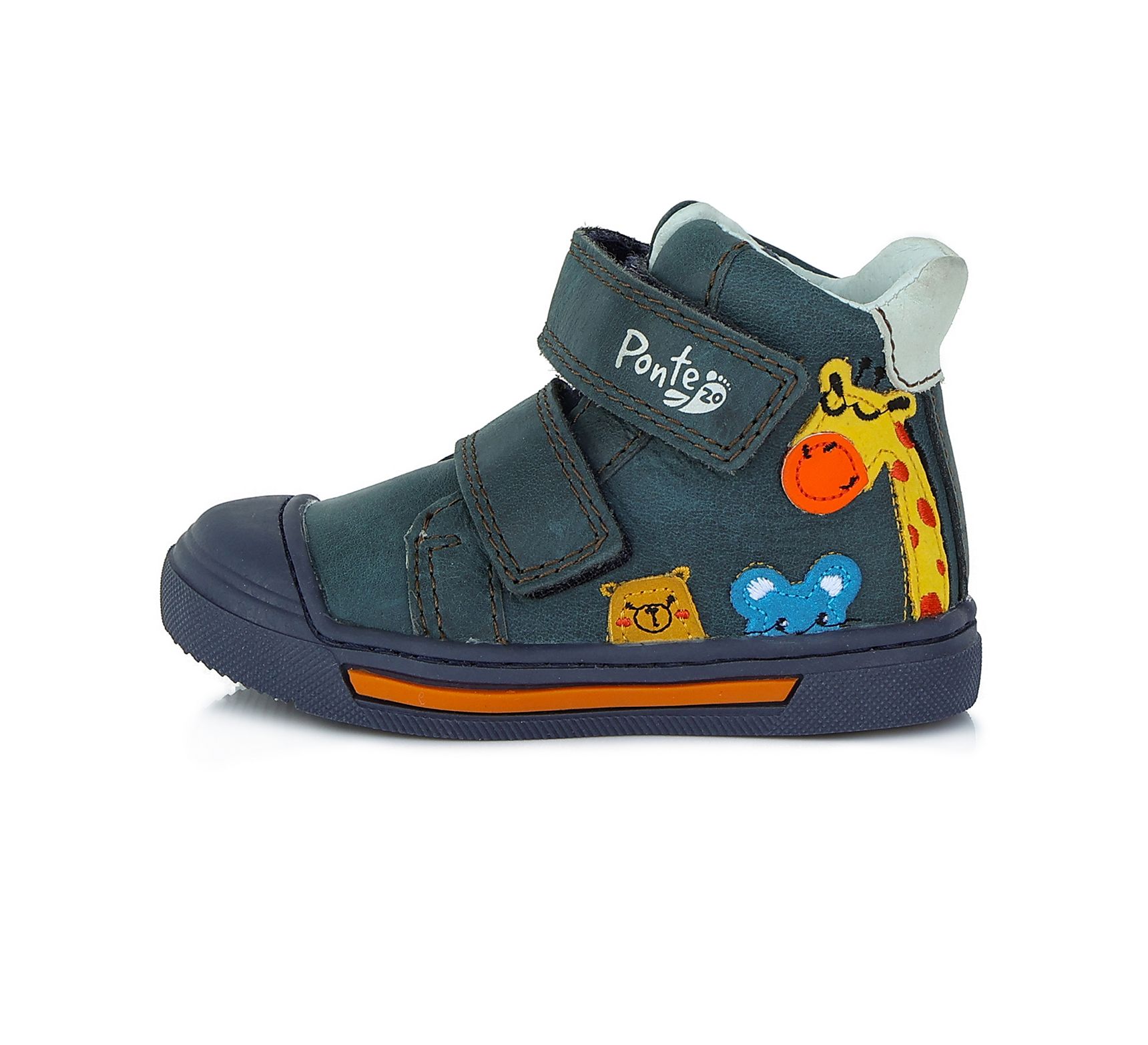 SUPINÁLT BŐR CIPŐ DA03-1-587 ROYAL BLUE 23-27  méretben