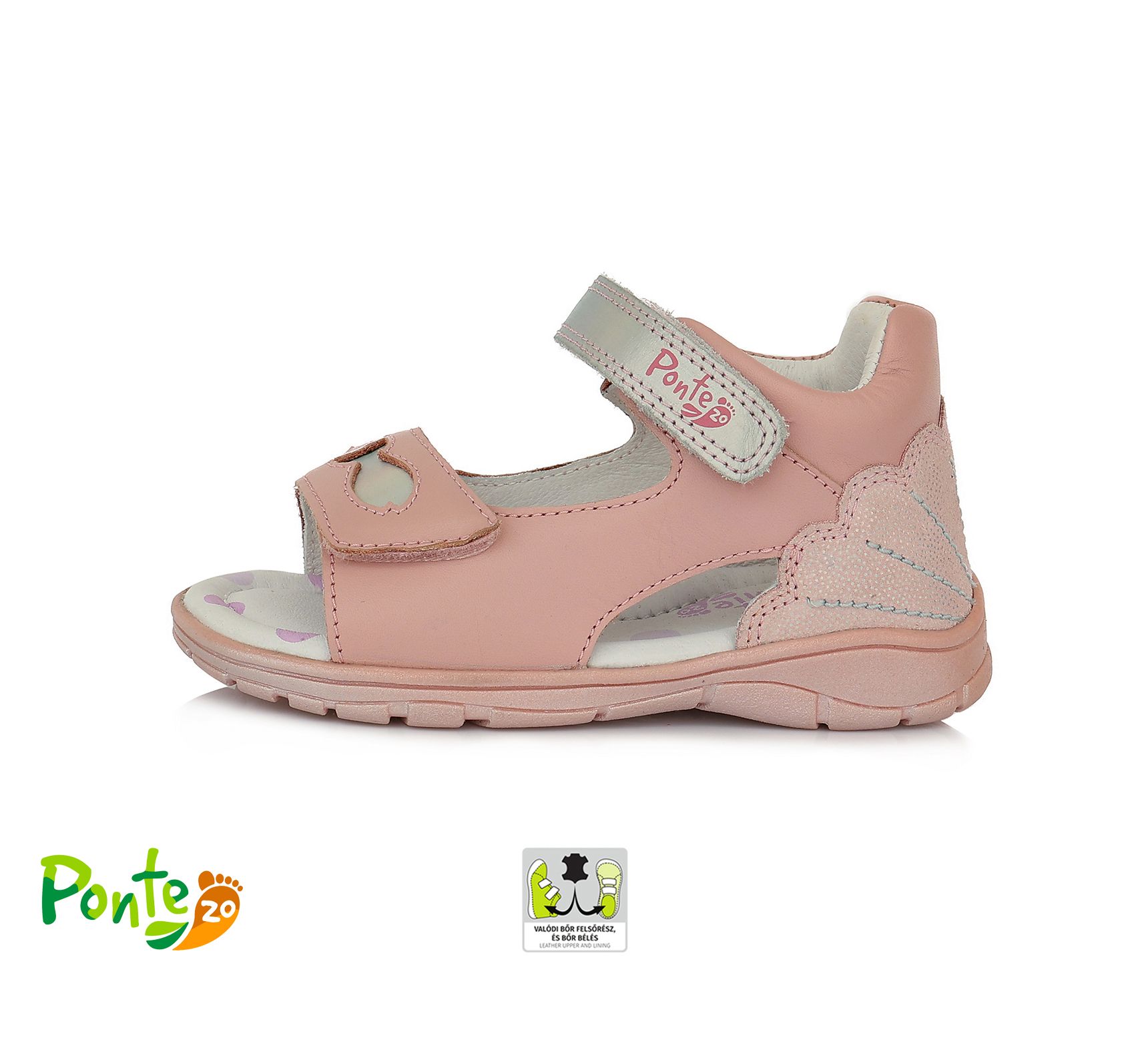 PONTE20 supinált szandál DA05-1-548A PINK 22-27 méretben