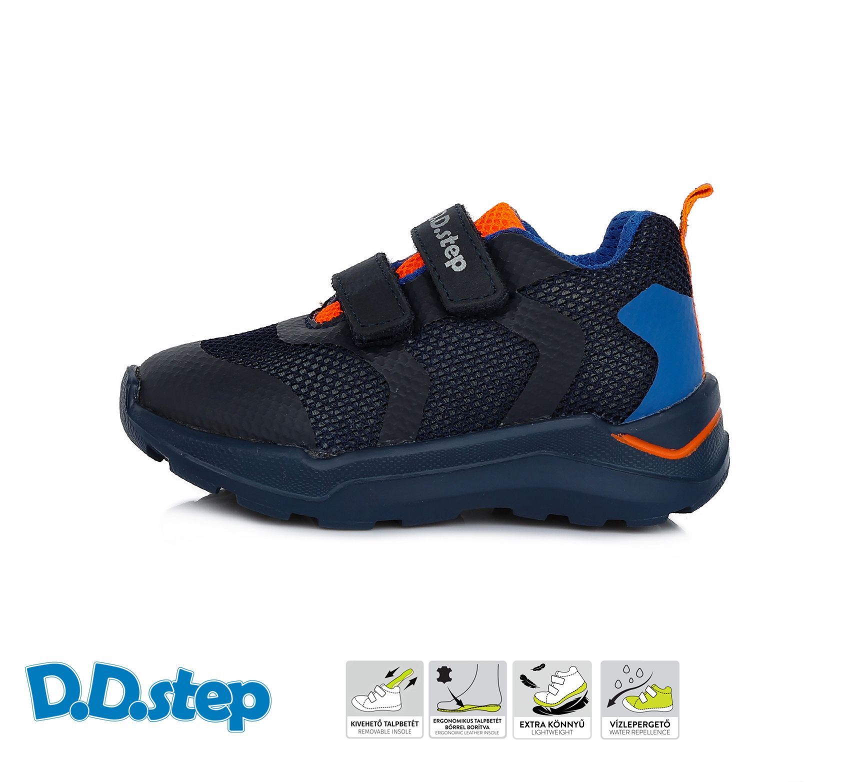 D.D.step sport cipő F61-512M Royal Blue 24-29 méretben