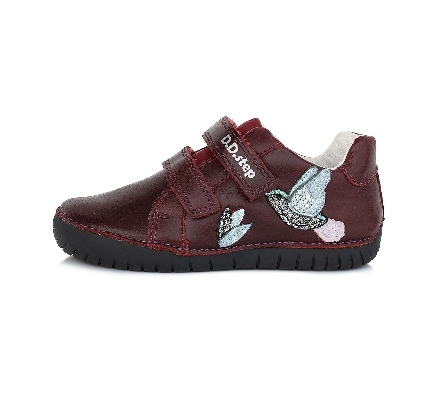 D.D.step bőr félcipő S050-674AM RASPBERRY 25-30 Méretben