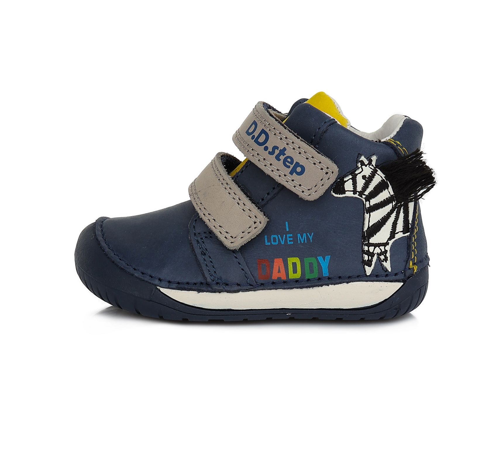 D.D.step bőr félcipő S070-794 ROYAL BLUE 20-25 36 méretben