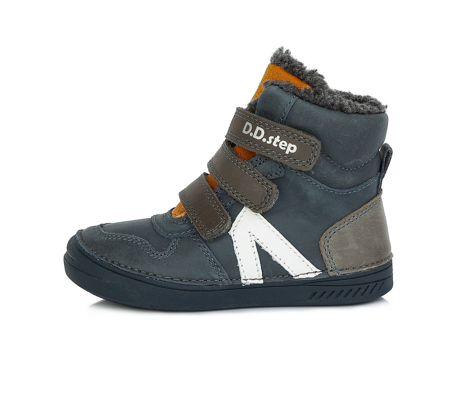 D.D.STEP BŐR FIÚ TÉLI CIPŐ W040-893M ROYAL BLUE 25-30