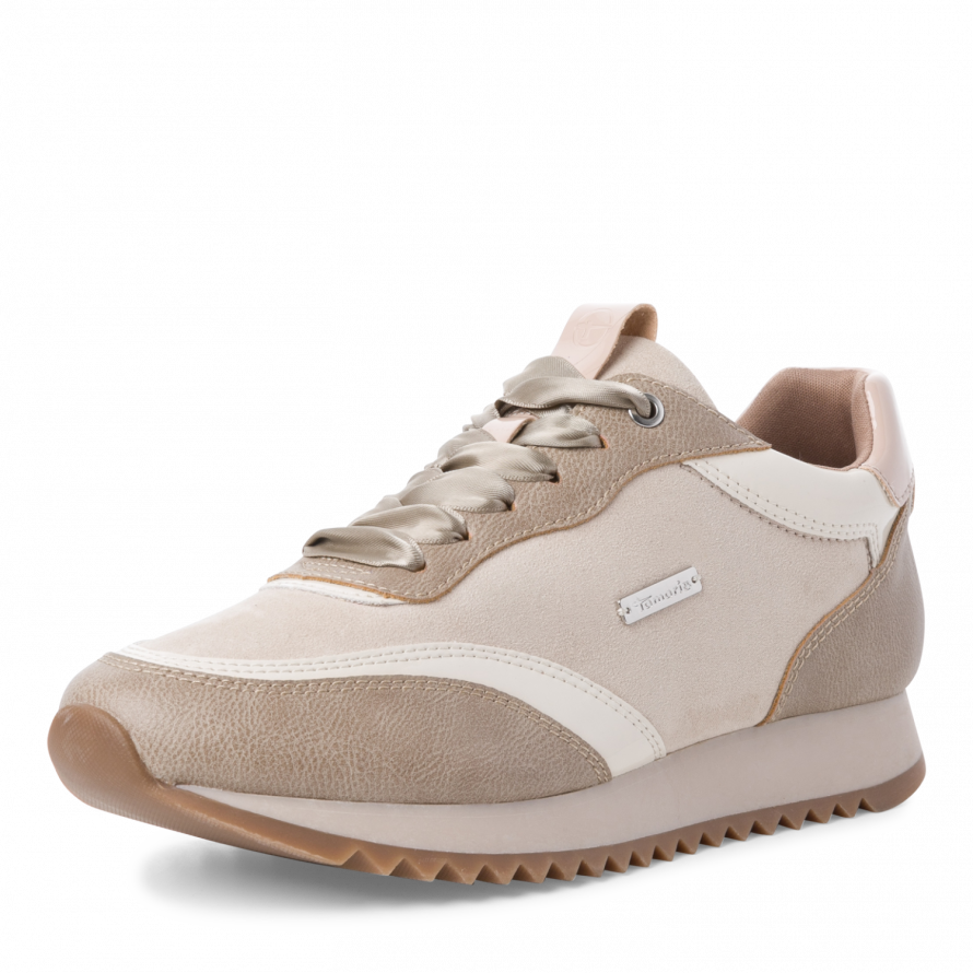 TAMARIS sportos utcai cipő 1-23609-29 341 TAUPE
