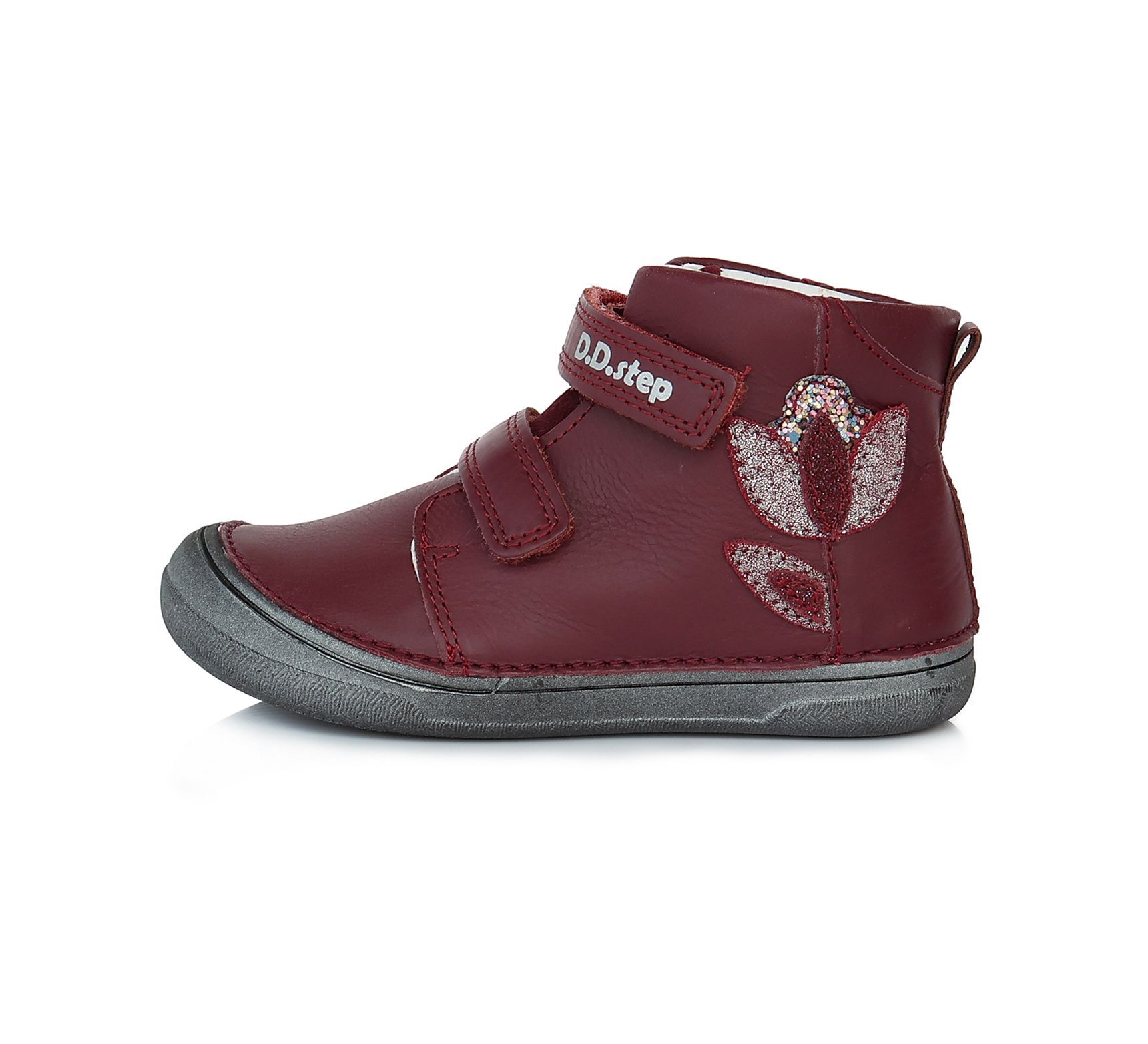 D.D.step bőr félcipő S078-861BL 32-37 RASPBERRY  méretben