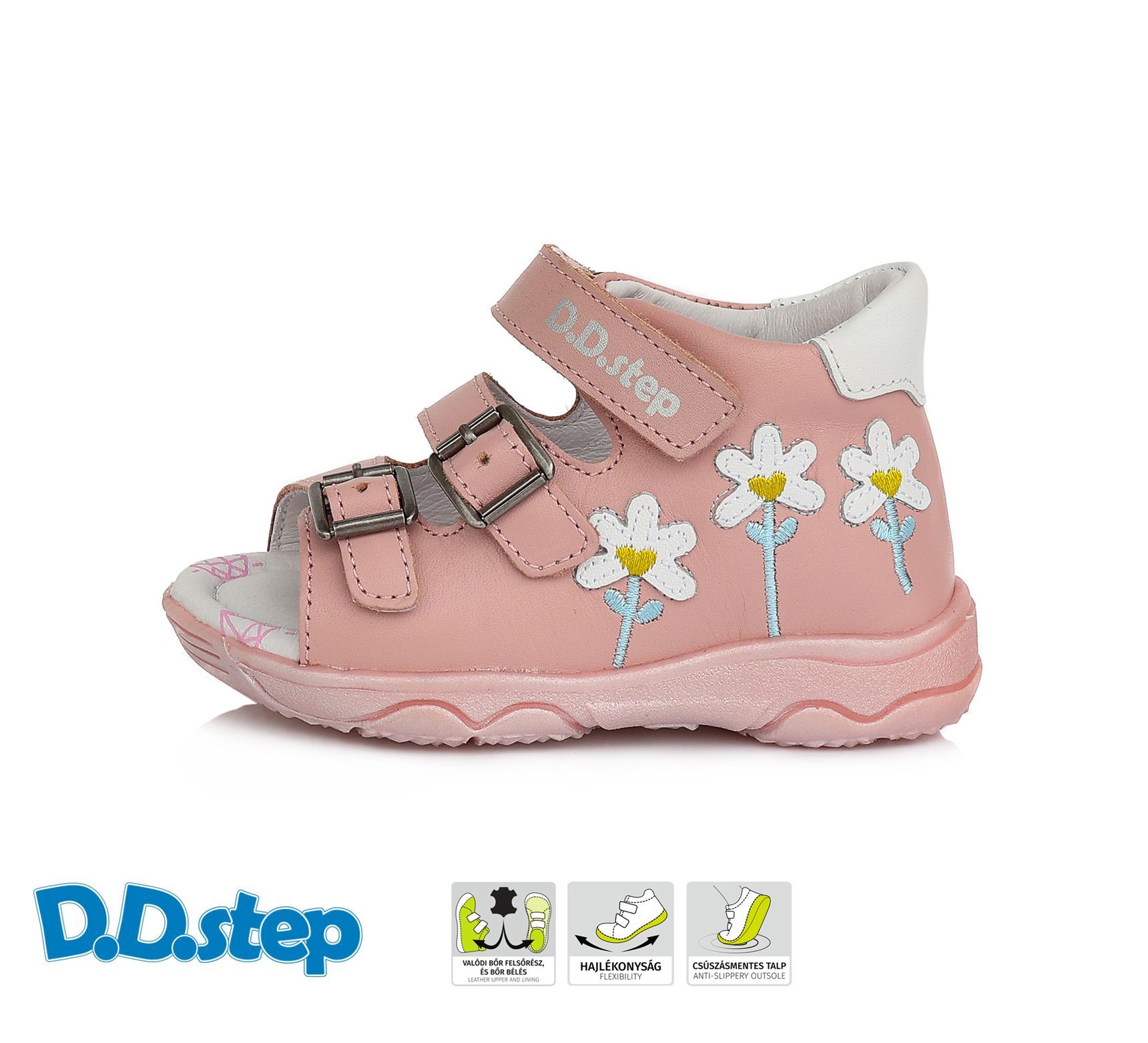 D.D.step szandál AC64-773M PINK 26-31 méretben