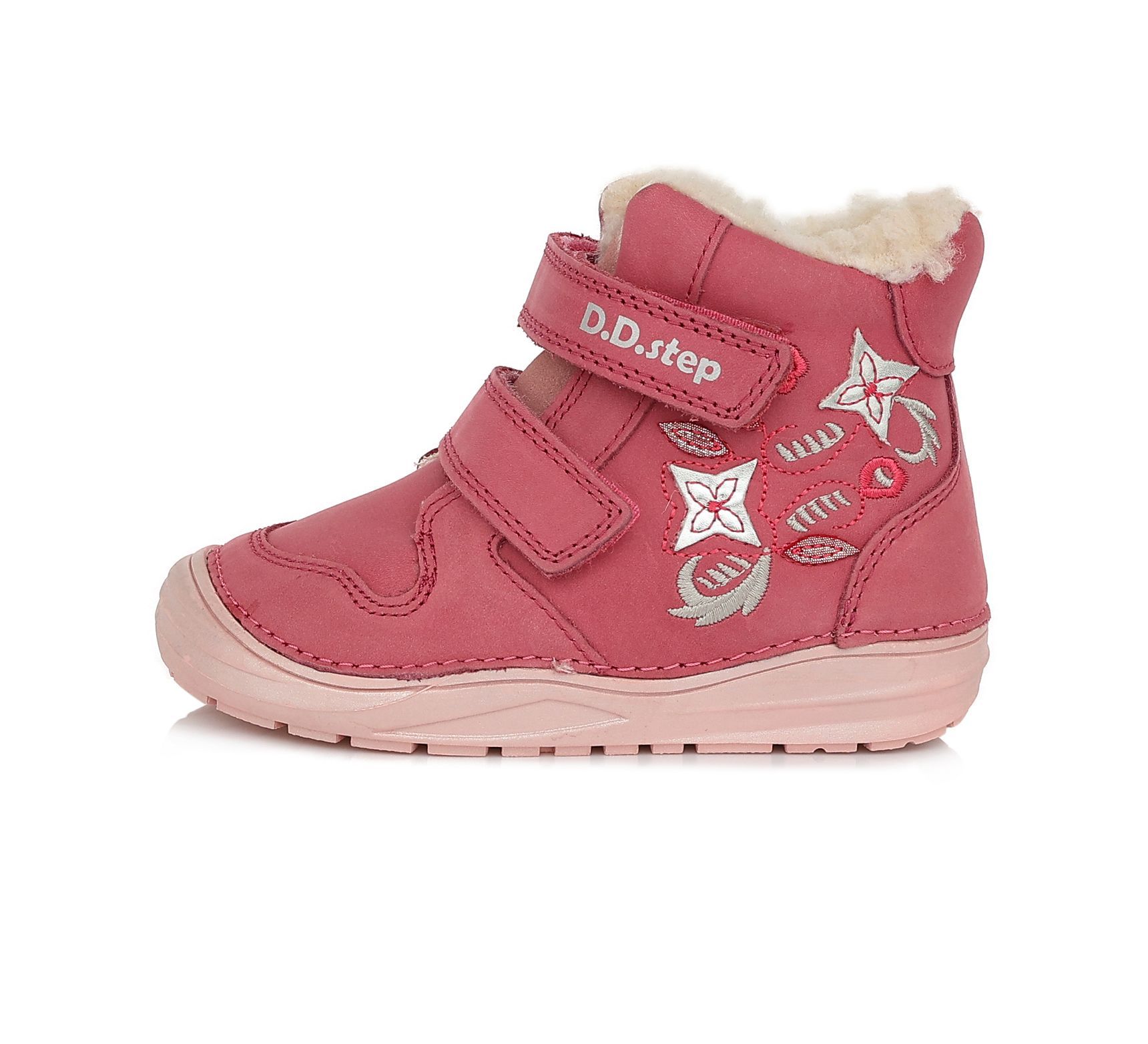 D.D.STEP LÁNYKA TÉLI CIPŐ W071-754B RED 20-25