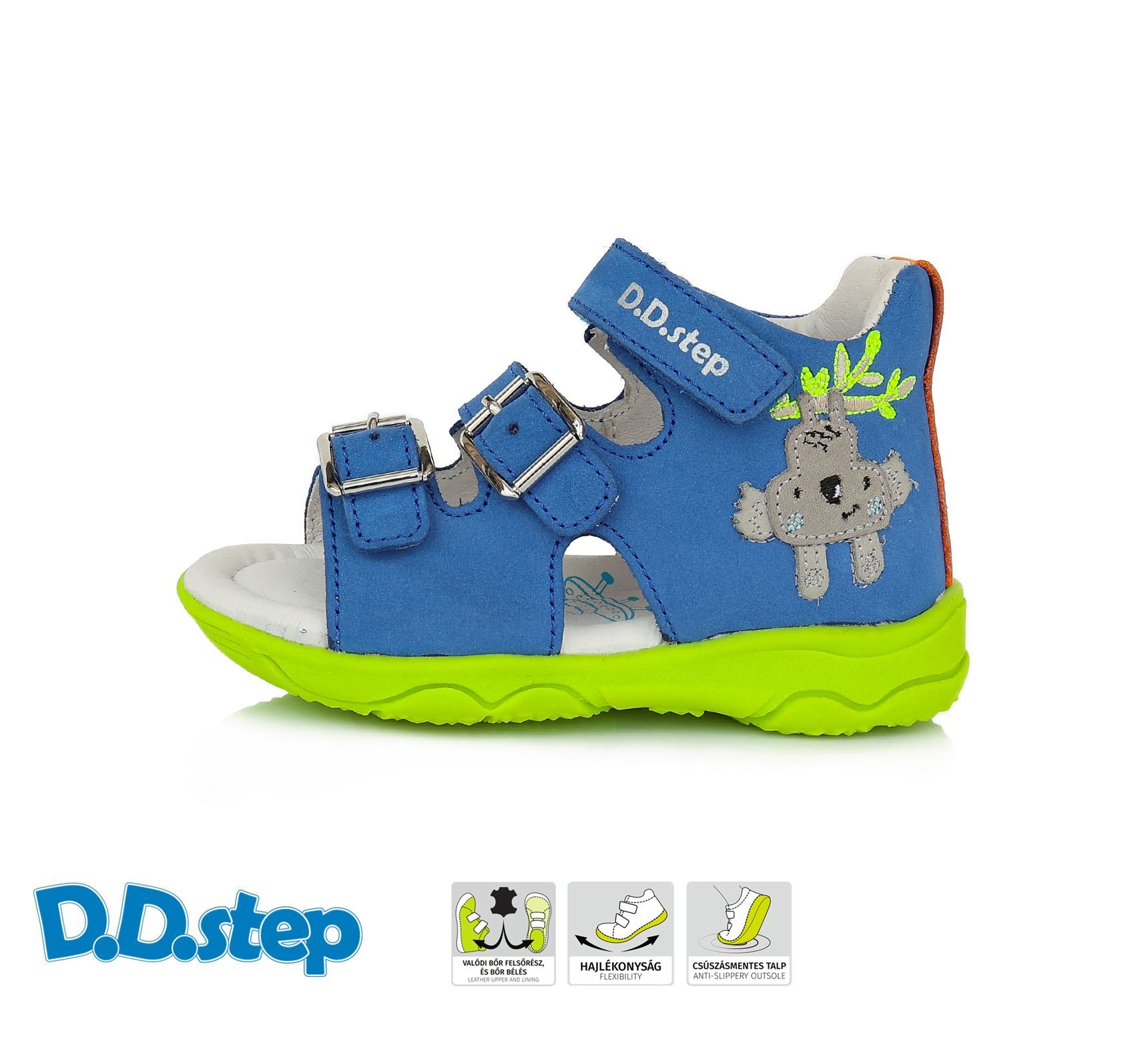 D.D.step szandál AC64-307AM BERMUDA BLUE 26-31 méretben