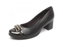 elegáns női félcipő 654008-05 preto