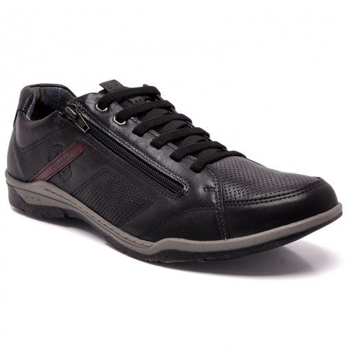 PEGADA férfi EXTRA MÉRETŰ  bőr félcipő514274-03 ANILINA PRETO/NAPA SOFT CARMEN